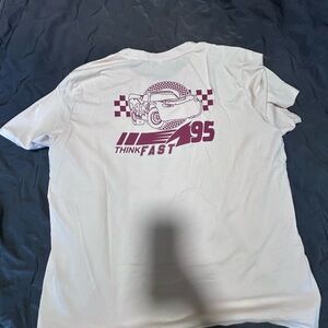 Disney Pixar Cars Lightning McQueen 95 Graphic Tee White Size 2XL